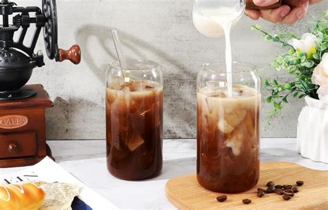 The viral TikTok iced coffee glasses are on Amazon for less than $5
