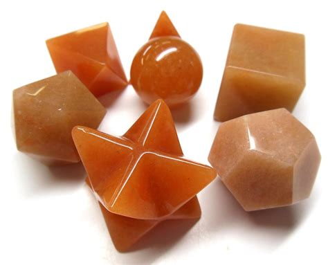 Orange Aventurine is quartz that contains pyrite, which gives it its orange coloring ...