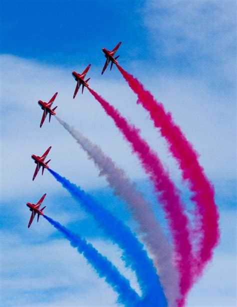 Red arrows smoke trails | Raf red arrows, Red arrow, Air fighter