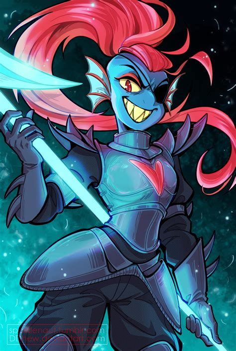 Undyne the Undying by DDhew on DeviantArt