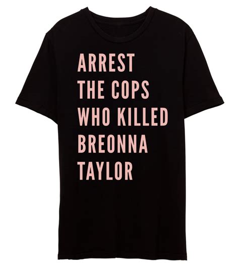 Justice For Breonna Taylor T-Shirt — Front | Shop the Justice For ...