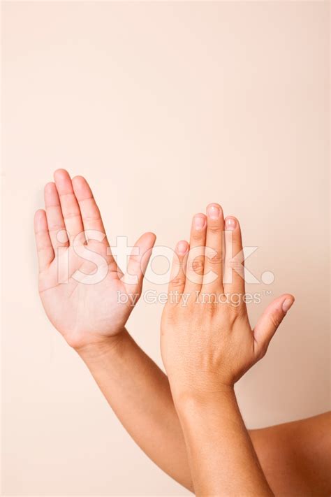 Hand Pose For Massage Percussion Technique Or Tapotement Stock Photo | Royalty-Free | FreeImages