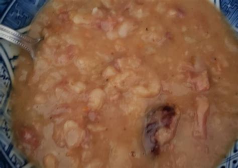 Recipe: Yummy Instant pot navy bean and ham soup - INSTAN POT RCIPES