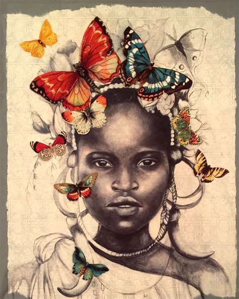 Woman With Butterflieswoman Art Print Whimsical Art Gift for - Etsy Canada | Empowerment art ...