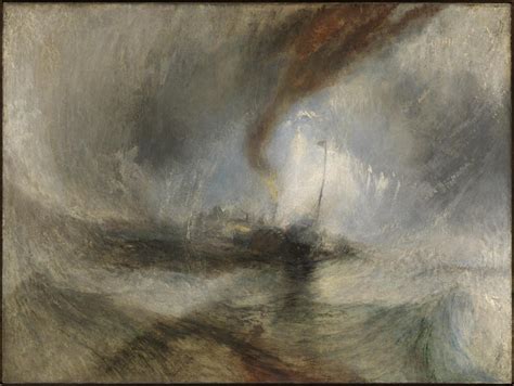 ‘Snow Storm - Steam-Boat off a Harbour’s Mouth’, Joseph Mallord William ...