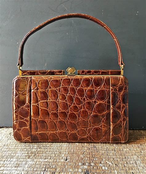 Crocodile Skin Bag