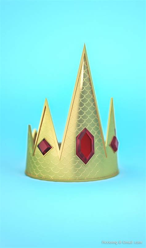 Ice King's crown | Adventure Time - 3D (Cinema 4D)