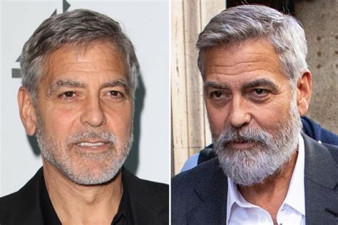 George Clooney debuts lush and lengthy new beard