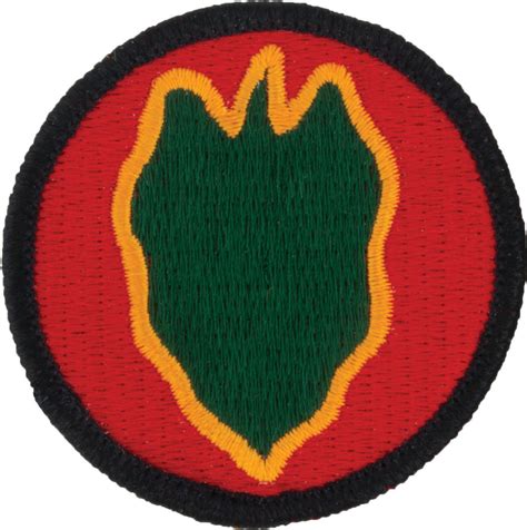 24th Infantry Division Patch