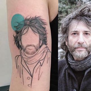 Neil Gaiman | @gulestus | Tattoo artists, Neil gaiman, Tattoos