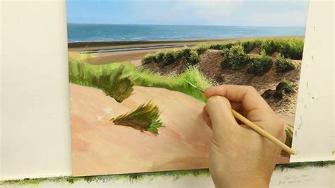 #44 PAINTING SAND DUNES | Oil painting tutorial, Painting tutorial, Michael james smith