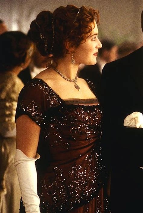 Kate Winslet as Rose DeWitt Bukater in Titanic - 1997 | Titanic dress ...