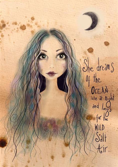 Stunning Quote, Inspiration Artistique, Marine Colors, Mermaid Art, Mermaid Poems, Mermaid Moon ...