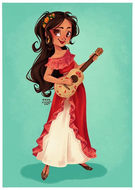 Princess Elena of Avalor by FrogMakesArt | Disney princess elena ...