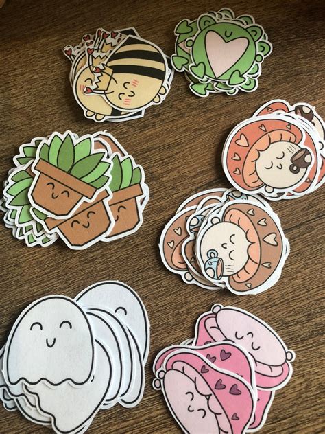 Create Your Own Sticker Pack Bundle Up to 5 Stickers High | Etsy