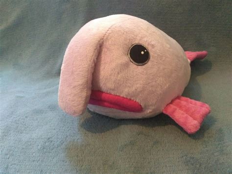 Blobfish plushie handmade kawaii blobby fish stuffed soft | Etsy