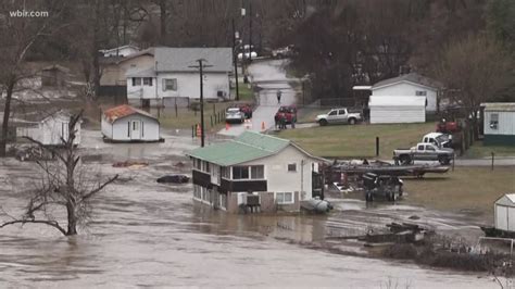 Flooding begins to recede following water-covered roads, rescues, and evacuations across East ...