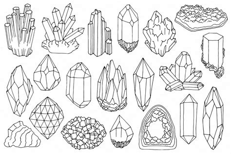 Pin by Traci Cahill on Art & Bujo | Crystal drawing, Doodle art, Sketch book