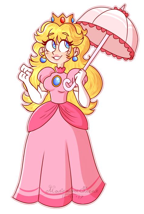 Princess Peach Anime Fan Art