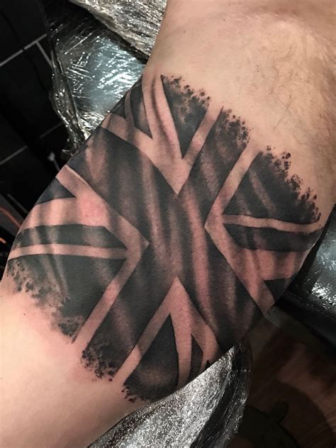 Union Jack flag by Lou Bragg | Cool arm tattoos, Military sleeve tattoo, Sleeve tattoos