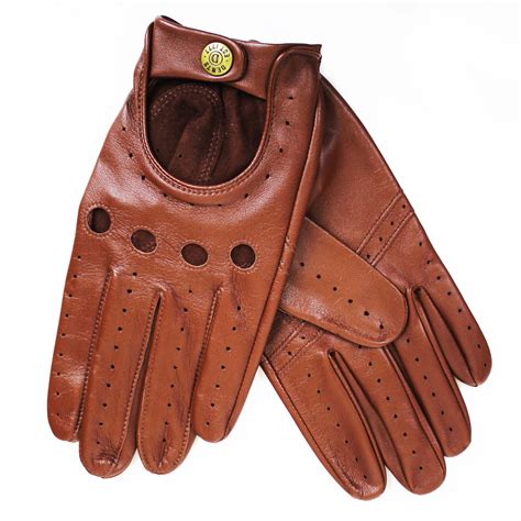 Dents Leather Driving Glove English Tan - Jump The Gun