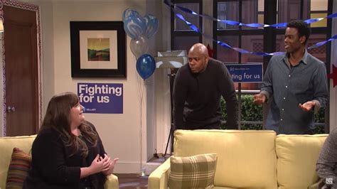 'SNL' host Dave Chappelle, surprise guest Chris Rock relive election ...