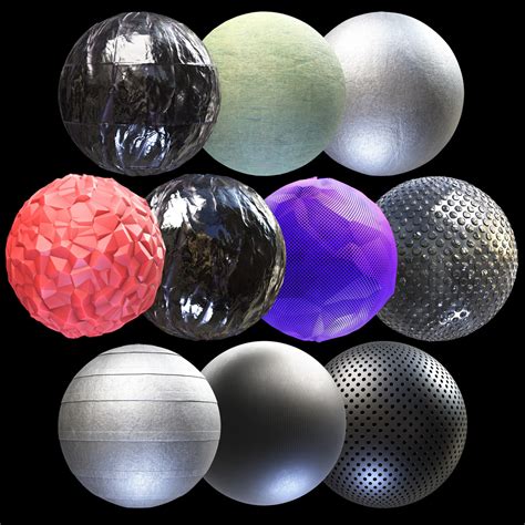 Material Pack Plastic - 01 from Julio Sillet 3D Art - 3Dzip.Org - 3D ...