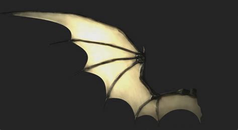 Bat Wing Rigged - 3D Model by QUARTOMUNDO