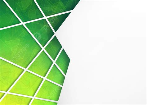 Geometric Green Gradient Abstract Background, Staggered, Line ...
