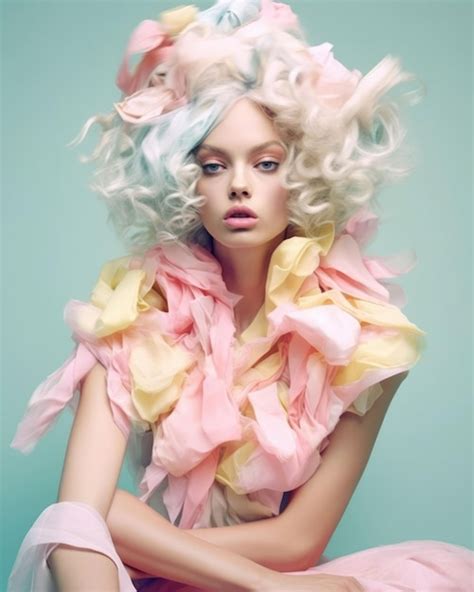 Premium Photo | Woman fashion clothes in pastel colors