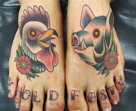 Which foot does the pig and rooster go on? – ouestny.com