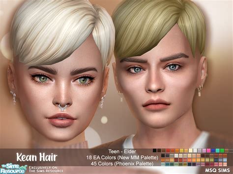 Sims 4 Hair Color Palette Mod - Infoupdate.org