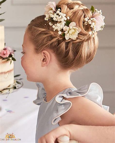 Charming And Easy Flower Girl Hairstyles ★ Flower Girl Updo, Kids ...