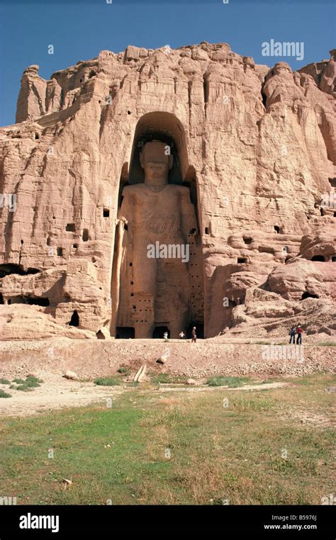 Large Buddha, subsequently destroyed by the Taliban, Bamiyan, UNESCO World Heritage Site ...