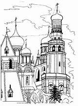 Moscow coloring Pages To Download And Print For Free sketch template
