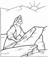 The Temptation Of Jesus Coloring Page  Sermons4Kids sketch template