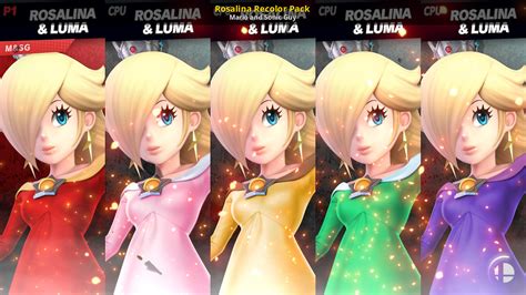 Rosalina Recolor Pack [Super Smash Bros. Ultimate] [Mods]