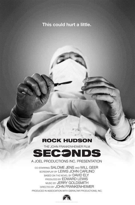 Seconds (1966) - John Frankenheimer | Alternative movie posters, Movie posters, Cinema posters