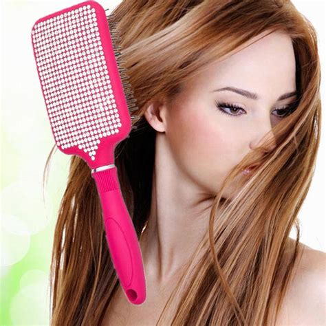 Wholesale Salon Beauty Luxury Extension Hair Brush Diamond Hair Brush ...