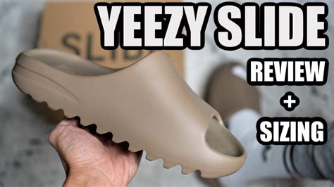 ADIDAS YEEZY SLIDE REVIEW + SIZING...WATCH BEFORE BUYING - YouTube