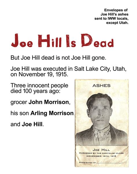 Joe Hill Biography