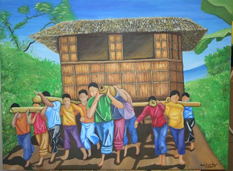 Bayanihan (Helping-hand) by lorenarozelleang on DeviantArt