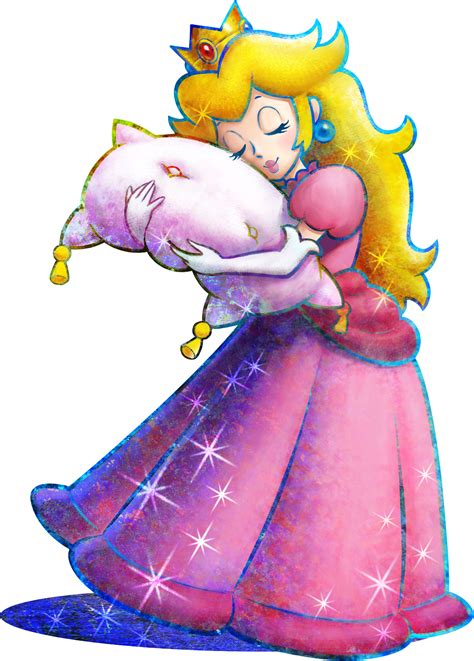 File:Princess Peach Artwork - Mario & Luigi Dream Team.png - Super Mario Wiki, the Mario ...