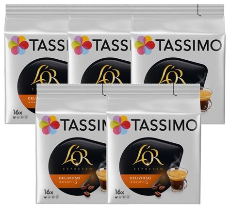 Tassimo pods L'Or Espresso Delizioso x 80 Tassimo T-Discs