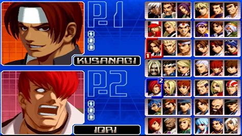 The King of Fighters 2002 All Characters [PS2] - YouTube