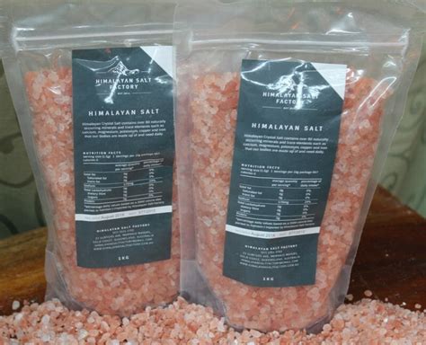 1kg Himalayan Salt Granules x 2 | Himalayan Salt Factory