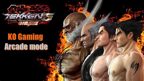 [FR Let's play] Tekken 5 - Arcade mode - Des levels intermédiaires cheatés - YouTube