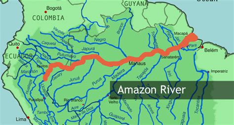 The Longest River in South America | The 7 Continents of the World