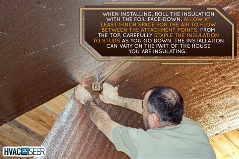 How To Install Reflective Roll Insulation - HVACseer.com