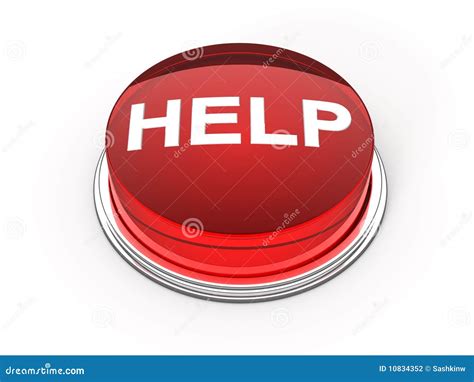 Help button stock illustration. Illustration of button - 10834352